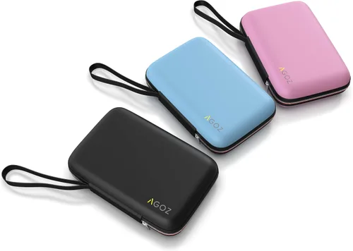 Miniatura 5 de AGOZ Funda de juego de cartas compatible con tarjetas de juego, soporte resistente al agua con correa de muñeca, funda de transporte para tarjetas