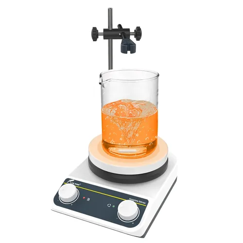 LAB FISH Laboratory Lab - Agitador magnético con placa caliente de 500.0 °F/500 ℉ 5 pulgadas, mezclador magnético de 5 pulgadas, capacidad de 3