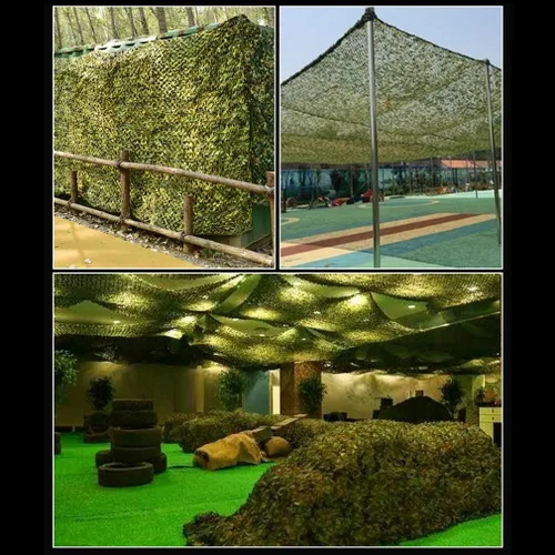 Miniatura 5 de Red de camuflaje de tela Oxford de poliéster 210D,Camping al aire libre militar caza selva, jardín, pérgola, fiesta temática decorativa protector