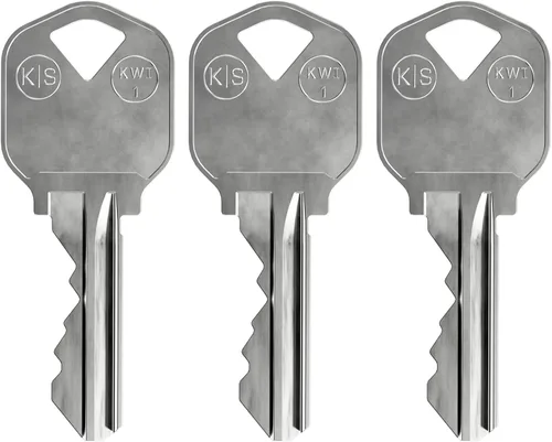 Miniatura 7 de KeySmart AirKey - Llaves en Blanco de Aluminio, 75% Más Ligeras, 2 Veces Más Fuertes que el Latón - Juego de Llaves en Blanco Duradero y Libre