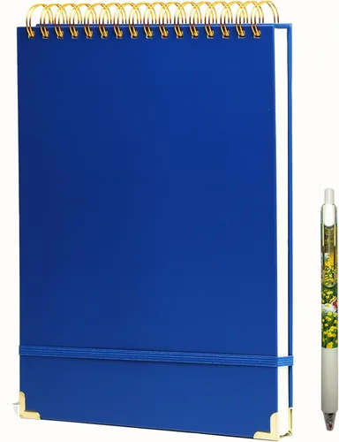 Cuaderno de espiral superior 8.5x11 Cuaderno taquigráfico de 240 páginas Cuaderno de espiral con encuadernación superior Rayado para universidad