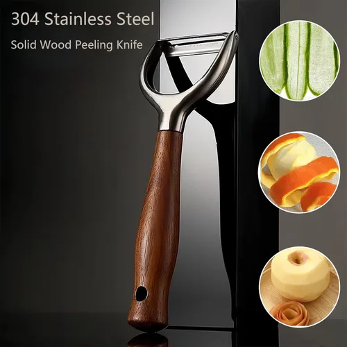 Miniatura 4 de Pelador profesional de verduras, peladores para cocina, hoja duradera de acero inoxidable 304 ultra afilado, pelador rápido de manzana, zanahoria