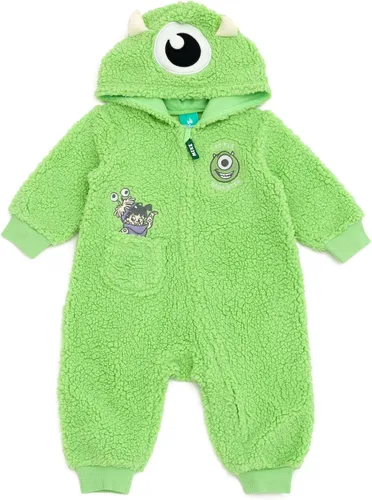 Miniatura 23 de Disney Winnie the Pooh Mickey Mouse Lilo & Stitch Jack Skellington Monsters Inc - Enterizo con cremallera para bebé recién nacido a bebé