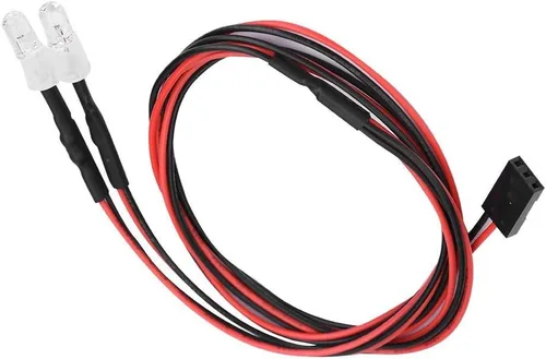 Miniatura 3 de Luces LED RC, faros delanteros de 0.197 in, accesorios de luces LED para vehículo de automóvil de deriva modelo 1/10 (luz azul)