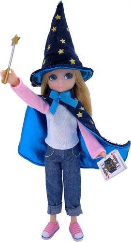 Miniatura 4 de Lottie, conjunto de disfraz de mago para muñeca con capa, sombrero y accesorios