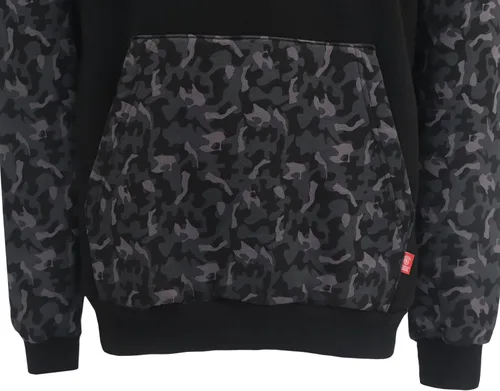 Miniatura 5 de TICOMELA FR Sudaderas con capucha de 10.5 onzas, forro polar de algodón resistente al fuego, sudaderas con capucha
