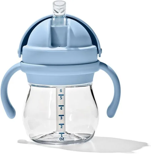 Miniatura 11 de OXO Tot Transitions Vaso con Pajita con Asas Extraíbles - 6 oz. - Blossom