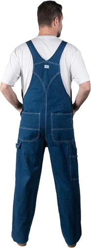 Miniatura 2 de Liberty - mameluco de jean para hombres efecto gastado