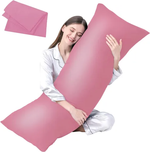 Miniatura 9 de DOWNCOOL Relleno de Almohada Grande para el Cuerpo - Almohada Transpirable de Cuerpo Completo para Personas que Duermen de Lado - Almohada de Cama