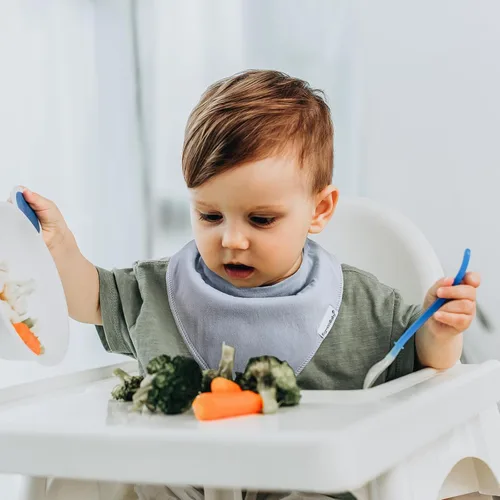 Miniatura 6 de Baberos tipo bandana para bebés para niños y niñas, baberos triangulares súper absorbentes para babear y dentición, 100% algodón suave para bebés