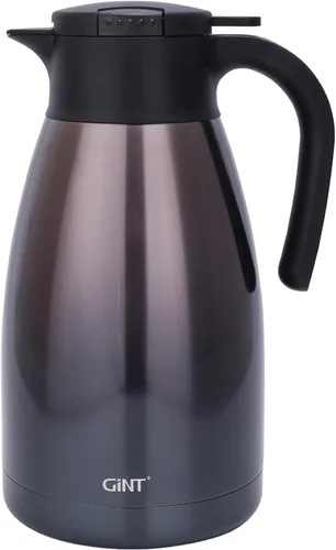 Miniatura 11 de GiNT Jarra térmica de café en acero inoxidable de 51 onzas con tapa / Jarra térmica de doble pared al vacío / 12 horas de retención del calor