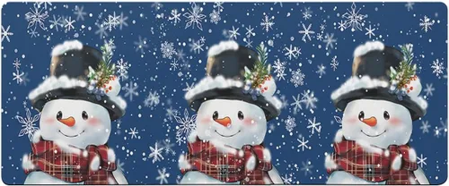 Miniatura 7 de Tapete de baño de Navidad para bañera, antideslizante, de secado rápido y absorbente, tierra de diatomeas, fregadero de cocina, lavable, tapete