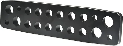 Miniatura 4 de YEAHRUN-Soporte multifunción para destornillador, bandeja de exhibición para juguetes de control remoto, metal CNC, 20 ranuras, 1 Uds.