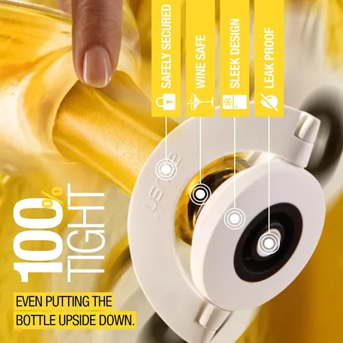 Miniatura 3 de zzysh® Tapón de vino espumoso Preserve la efervescencia durante 4 semanas Para el sistema de preservación de vino espumoso zzysh® Tapones