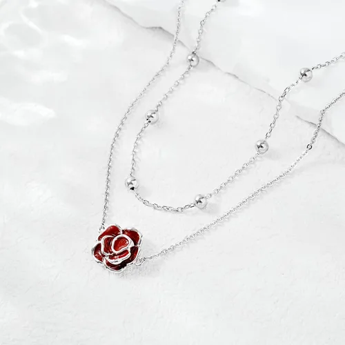 Miniatura 35 de CHIC & ARTSY Tobilleras delicadas de plata de ley S925 para verano, pulsera de tobillo ajustable multicapa para playa, joyería de pie para mujer