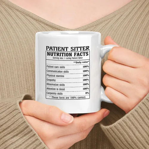 Miniatura 321 de Employee Apreciation Gift For Administrator Información nutricional, White 11oz Ceramic Mug