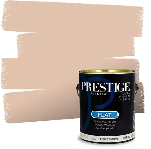 Miniatura 38 de PRESTIGE Pintura exterior e imprimación en uno, bronceado Aberdeen, plano, 1 galón