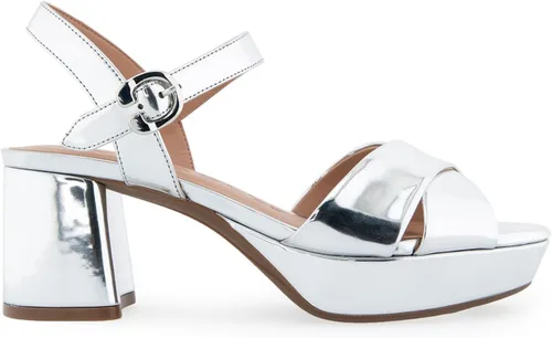 Miniatura 6 de Aerosoles Sandalias de tacón Cosmos para mujer, plateadas, 8.5, plateado