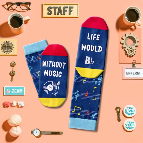 Miniatura 2 de Zmart Funny Basketball Pickleball Bowling Gifts For Men Women, Novelty Bowler Basketball Pickleball Socks