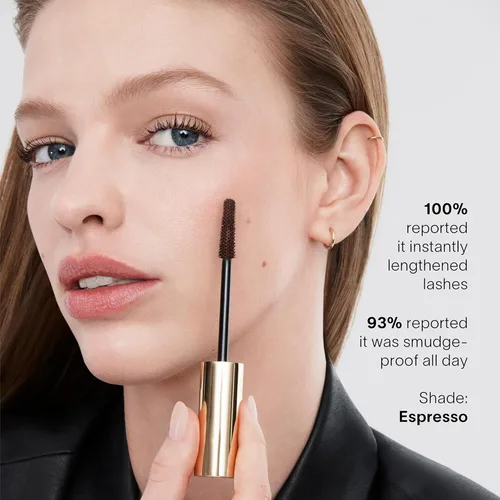 Miniatura 6 de Hourglass Máscara de extensión instantánea desbloqueada, rímel de tubo levanta, define y alarga dramáticamente para pestañas abanadas, pestañas
