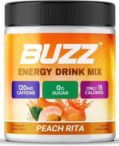 Miniatura 11 de Morning Buzz Bebida energética en polvo, mezcla de bebida Energy Boost, energía sin azúcar con antioxidantes, producto de resistencia a la nutrición