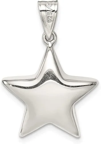 Miniatura 4 de Colgante de plata de ley con estrella para el día de San Valentín Metal