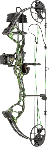Miniatura 16 de Bear Archery Royale Ready to Hunt Paquete de Arco Compuesto para Adultos y Jóvenes, Longitud de Apertura de 12”- 27”, Potencia de Apertura de 5-50