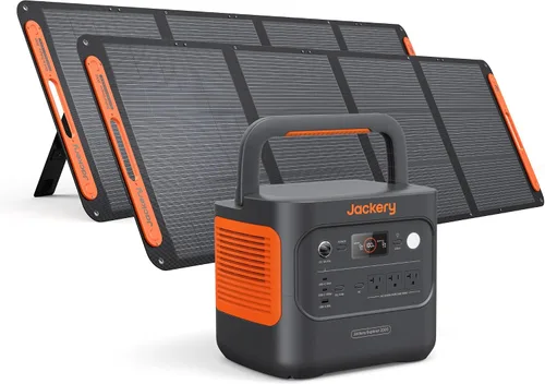 Miniatura 11 de Jackery Explorer 2000 v2 Estación de Energía Portátil, Batería de Respaldo Doméstica LiFePO4 de 2042Wh, Generador Solar de 2200W, Carga Rápida USB-C