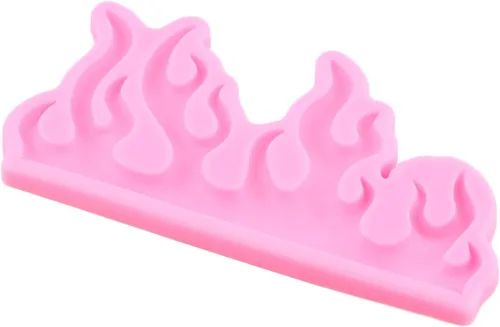 Miniatura 7 de ZiXiang Moldes de silicona para fondant de llama de fuego, para decoración de pasteles, decoración de cupcakes, arcilla polimérica, caramelo, pasta
