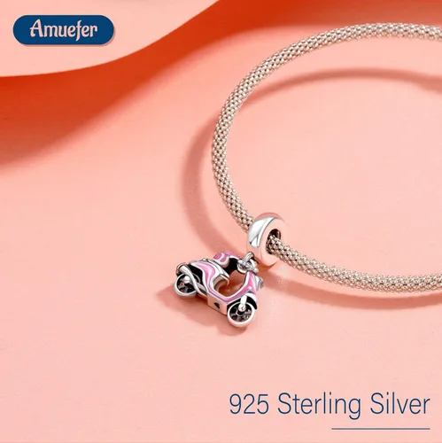 Miniatura 26 de Amufer S925 Charms for Women, compatible with Pandora Bracelets and Necklaces, Jewelry Gift