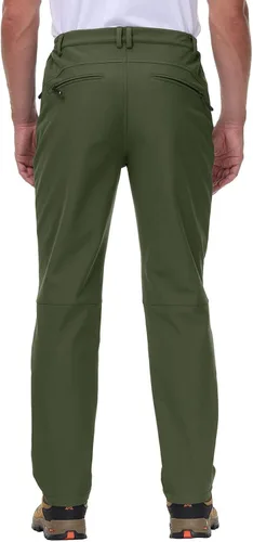 Miniatura 5 de Rdruko Pantalones de nieve de invierno para hombre, impermeables, aislados, de vellón, para esquí, snowboard