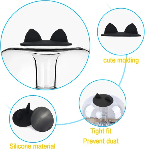 Miniatura 3 de HK Aura Studio 4 - Cubierta antipolvo para altavoces, borde de silicona para Harman Kardon Soundsticks 2, 3, 4 y Aura Studio 1, 2, 3, 4, sistema