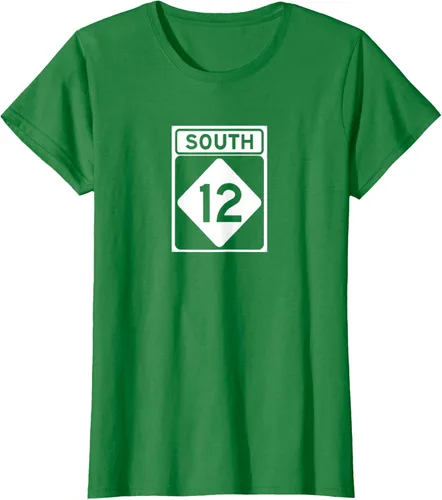 Miniatura 30 de Highway 12 South NC Outer Banks North Carolina Hwy - Camiseta, Negro, S