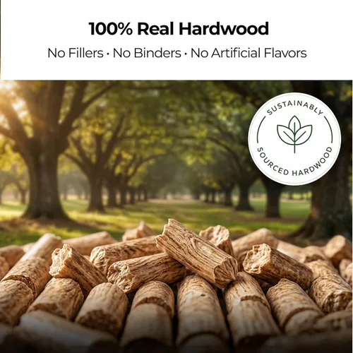 Miniatura 4 de Bolsas resellables de 1 lb de pellets de madera Kona, variedad completa, destinadas para la parrilla de exterior Ninja Woodfire, horno de leña