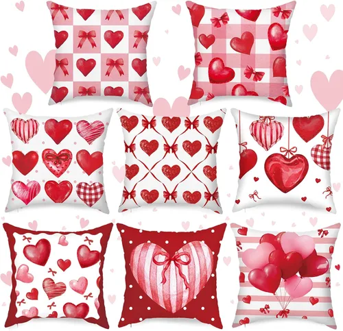 Miniatura 10 de 8 fundas de almohada de regreso a la escuela, 18 x 18 pulgadas, composición, fundas de almohada para cuadernos, fundas de almohada para el aula