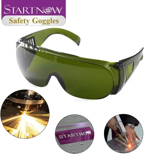 Miniatura 4 de STARTNOW Gafas de seguridad láser 1064nm para grabado láser Soldadura Protección ocular OD6+escudo protector Galsses