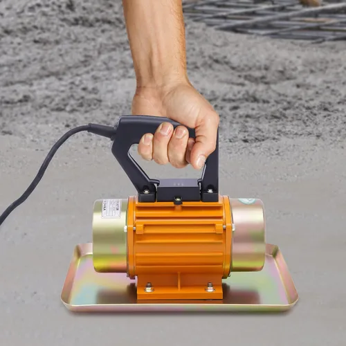 Miniatura 2 de Motor de vibrador de hormigón eléctrico 250W, vibrador de hormigón de movimiento de mesa portátil, máquina vibradora de cemento portátil, paleta