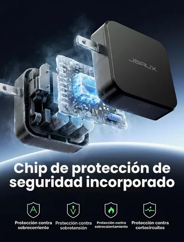 Miniatura 4 de JSAUX Cargador USB C de 45 W para Steam Deck/OLED, cable de 5 pies tipo C PD 3.0 de 45 vatios de carga rápida compatible con Steam Deck