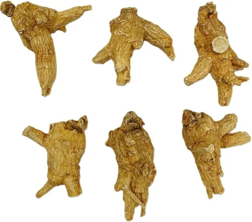 Miniatura 4 de Seleccionado a mano de ginseng americano de grado A grande, redondo, tamaño jumbo (caja de 4 onzas)
