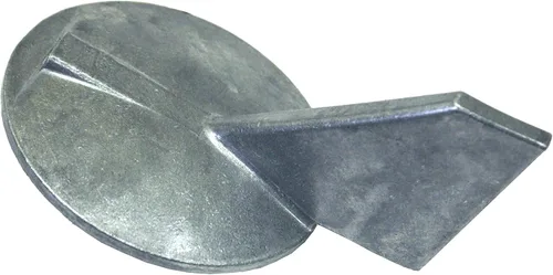 Zinc para Yamaha Skeg Ánodo de Zinc Se adapta a 150-200 Hp (rotación de la mano izquierda) Unidad inferior Sustituye 6K1-45371-02