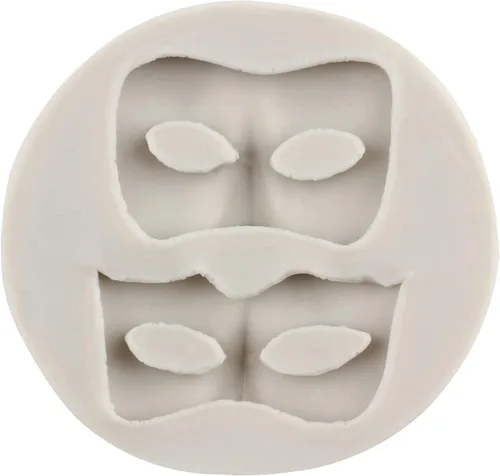 Miniatura 4 de TEYOULIN Mardi Gras Fondant - Molde de silicona para mascarada, corona de mascarada, para carnaval, decoración de cupcakes, caramelo, chocolate