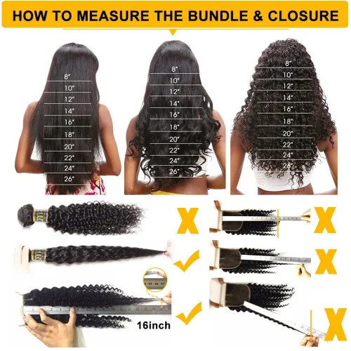 Miniatura 3 de QTHAIR Cabello humano ondulado profundo 4x4 cierre de parte libre 10 pulgadas 18A onda profunda HD cierre de encaje 100% sin procesar brasileño