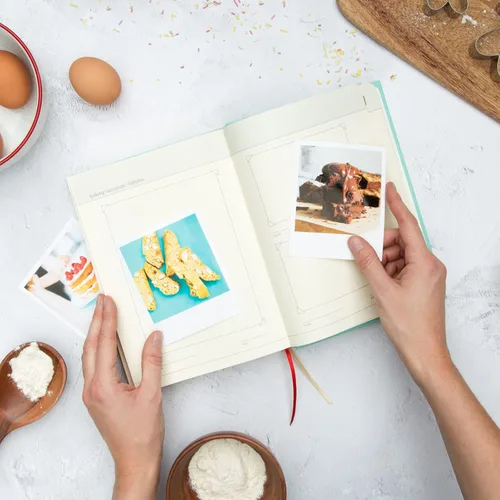 Miniatura 5 de Suck UK Diario de repostería – Cuaderno de recetas en blanco de tapa dura – Crea tu propio libro de cocina y diario de alimentos – Regalo ideal