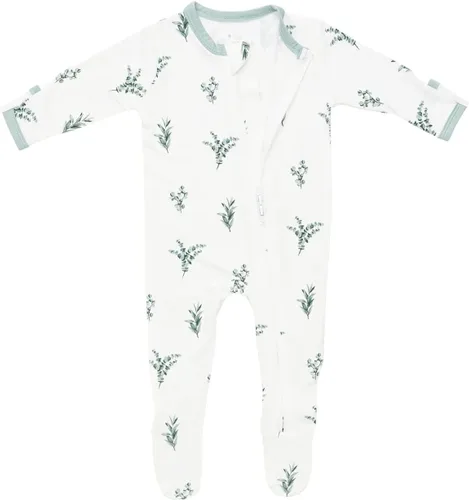 Miniatura 80 de KYTE BABY Pies unisex con cierre de cremallera, rayón hecho de bambú, 0-24 meses