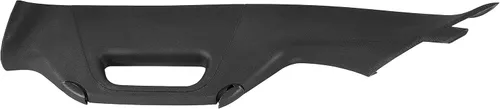 Miniatura 15 de HECASA Una manija de agarre de pilar, moldura interior derecha del lado del pasajero compatible con Ford F-250 F-350 F-450 F-550 Super Duty Negro