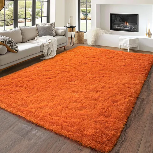 Miniatura 146 de Dssimo - Alfombra superesponjosa para la habitación, alfombra de área moderna, pequeña, suave y acogedora de felpa para niños, niñas y adolescentes