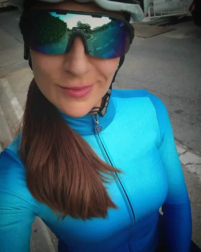 Miniatura 9 de Wulibike Maillot de ciclismo para mujer, manga larga, con bolsillos