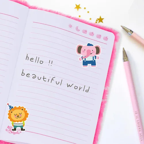 Miniatura 8 de SuperStyle Diario diario, regalo para niños de 6, 7, 8 años, cuaderno de tiburón con cerradura secreta, diario de escritura, regalo de cumpleaños