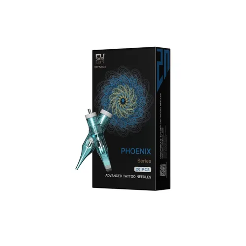 Agujas de cartucho, 20 cartuchos desechables, 1027 M2, aguja Magnum Liner Shader para artista profesional