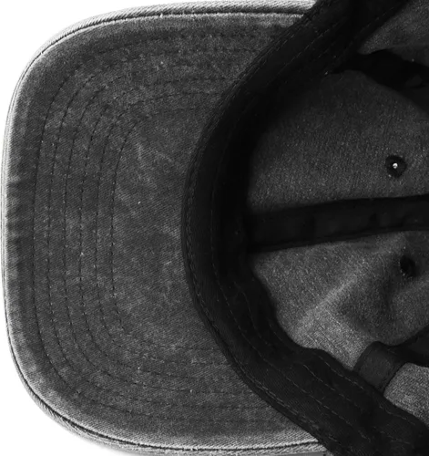 Miniatura 5 de The Hat Depot 100% algodón pigmento teñido de perfil bajo sombrero de papá seis panel casquillo